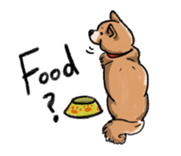 Nana-chan the shiba-inu sticker #5735216