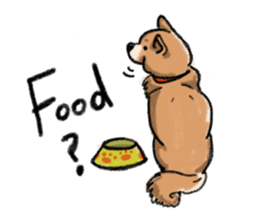 Nana-chan the shiba-inu sticker #5735216