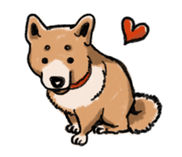 Nana-chan the shiba-inu sticker #5735217