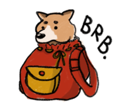 Nana-chan the shiba-inu sticker #5735220