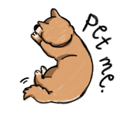 Nana-chan the shiba-inu sticker #5735221