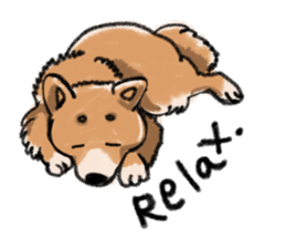 Nana-chan the shiba-inu sticker #5735236