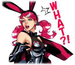 DEATH RABBITS STICKER sticker #5735246