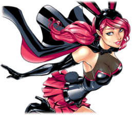 DEATH RABBITS STICKER sticker #5735250