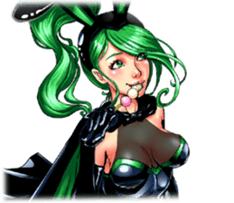 DEATH RABBITS STICKER sticker #5735255