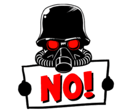 DEATH RABBITS STICKER sticker #5735264