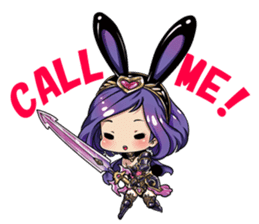 DEATH RABBITS STICKER sticker #5735265