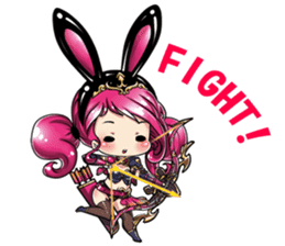 DEATH RABBITS STICKER sticker #5735266