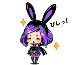 DEATH RABBITS STICKER sticker #5735269