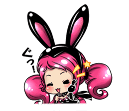 DEATH RABBITS STICKER sticker #5735270