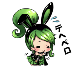 DEATH RABBITS STICKER sticker #5735275