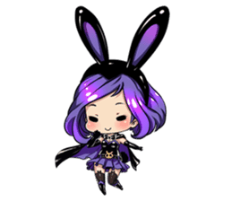 DEATH RABBITS STICKER sticker #5735276