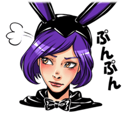 DEATH RABBITS STICKER sticker #5735281