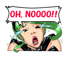 DEATH RABBITS STICKER sticker #5735283