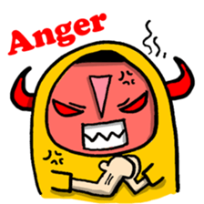 Raincoat girl sticker #5735529