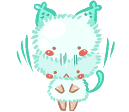 Pastel Rabbit Carrot and Friends. sticker #5735765