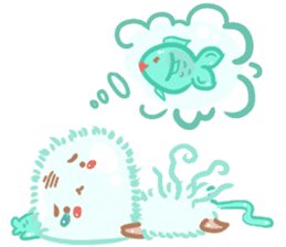 Pastel Rabbit Carrot and Friends. sticker #5735771