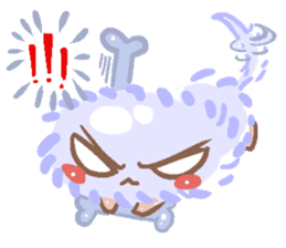 Pastel Rabbit Carrot and Friends. sticker #5735794