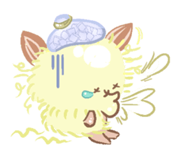 Pastel Rabbit Carrot and Friends. sticker #5735797