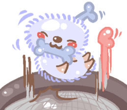 Pastel Rabbit Carrot and Friends. sticker #5735801