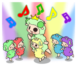 Melonsheep sticker #5736021