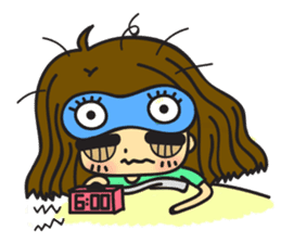 A day in the life of Taray. sticker #5736364