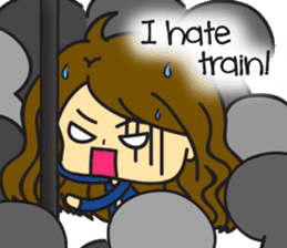 A day in the life of Taray. sticker #5736378