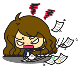 A day in the life of Taray. sticker #5736383