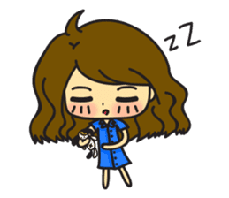 A day in the life of Taray. sticker #5736393