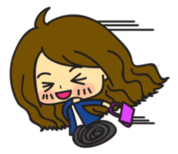 A day in the life of Taray. sticker #5736398