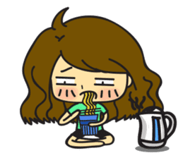 A day in the life of Taray. sticker #5736402