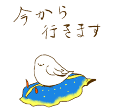 birds and fishes sticker #5737247