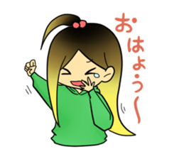 Dairy life of bangyaru sticker #5737696