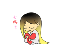 Dairy life of bangyaru sticker #5737697