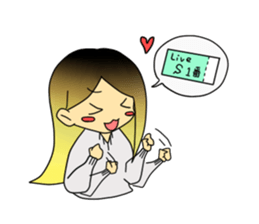 Dairy life of bangyaru sticker #5737716