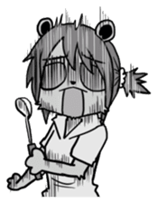 My wife looks like a Tanuki sticker #5737908