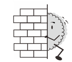 The Gray and The Red sticker #5737968