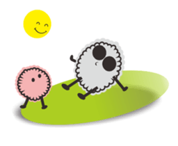 The Gray and The Red sticker #5737979