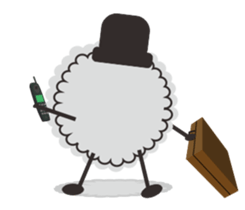 The Gray and The Red sticker #5737989