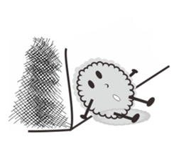 The Gray and The Red sticker #5737998