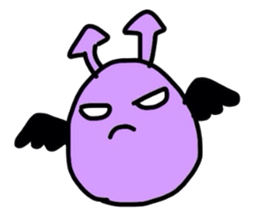 angelchan and devilchan sticker #5738023