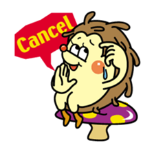 Nut & Rock of hedgehog sticker #5738699