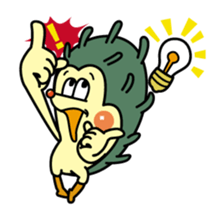 Nut & Rock of hedgehog sticker #5738713