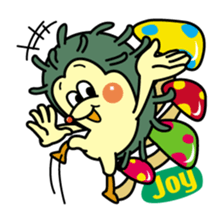 Nut & Rock of hedgehog sticker #5738716