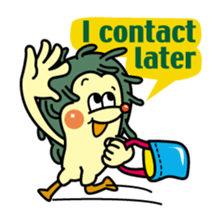 Nut & Rock of hedgehog sticker #5738717