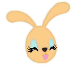 Bunny rabbit.      English version sticker #5738909