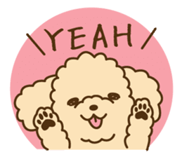 pastel colors toypoodle sticker #5738979