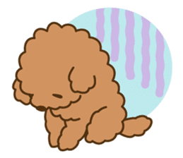pastel colors toypoodle sticker #5738982