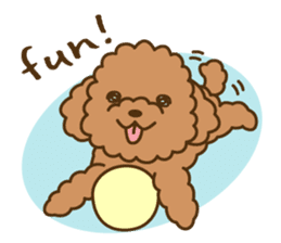 pastel colors toypoodle sticker #5739000