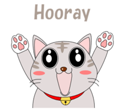 Conversation with cat English sticker #5739049